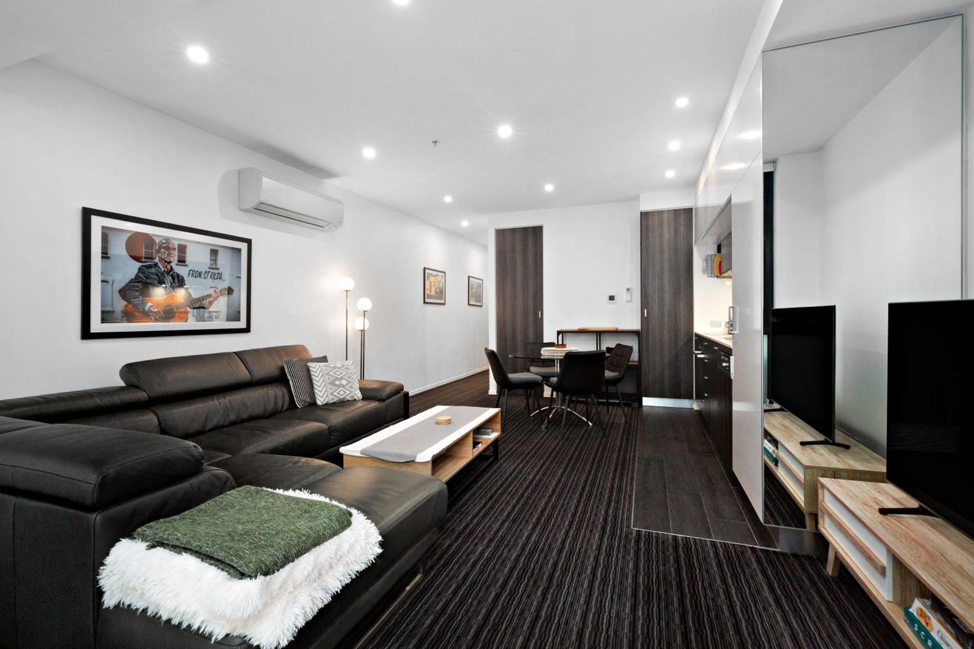 Modern Quiet 1 & 2 Bed Apt Opposite Albert Park Melbourne Eksteriør bilde